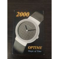 Календарик,иностранный,реклама,2000