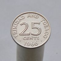 Тринидад и Тобаго 25 центов 1966