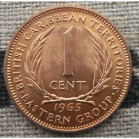 1 цент 1965 Восточные Карибы