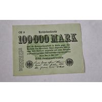 1923 Германия 100 000