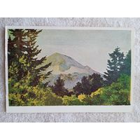 1954. Свищев. Железноводск. Вид с горы Железной на Бештау