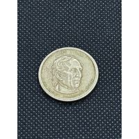 1 доллар, 10-й президент США Джон Тайлер