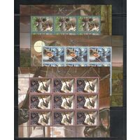 Беларусь-2006,(Мих.634-636) **  ,Фауна, Летучие мыши, 3 м/л
