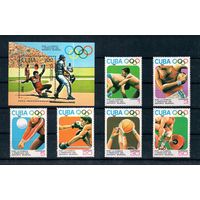 Куба. 1984. Спорт. Олимпийские игры