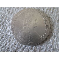 1  рубль ,  Россия  ,  Екатерина  2  ,   1778 г.