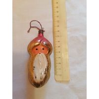 Ёлочная игрушка СТАРИК ХОТАБЫЧ СССР 0046