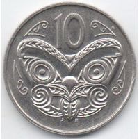 10 центов 1988 Новая Зеландия