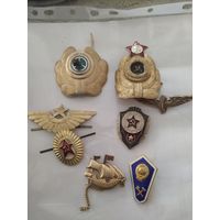 Значки военные одним лотом