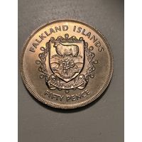 1977 Falkland 50 c
