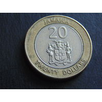 Ямайка 20 долларов 2001 г.