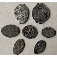 Чешуя разная .(7 монет)