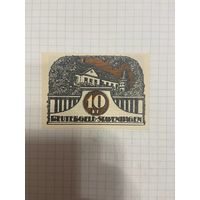 10 пфенингов (нотгельды) г. Германия.-1412