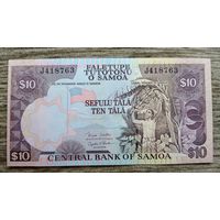 Werty71 Самоа 10 тала 2005 UNC банкнота