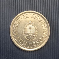 Аргентина 1 песо 1960 год 150 лет Свержению Испанского Вице-короля 1810-1960