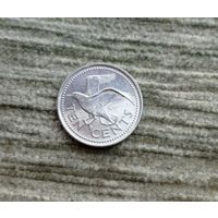 Werty71 Барбадос 10 центов 2005 Птица Чайка