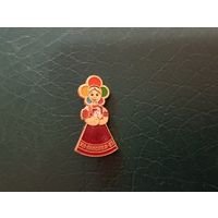 Значок Москва 85