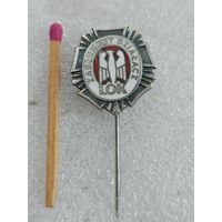 Знак-фрачник ПНР. Польская национальная лига обороны. тяжёлый