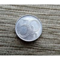 Werty71 Чехия Чехословакия 50 геллеров 1995 Лев