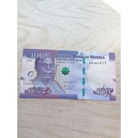Нигерия 100 UNC с рубля