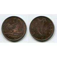 Ирландия. 1 пенни (1967, XF)