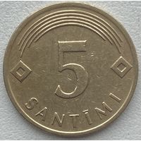 Латвия 5 сантимов 2006 г.