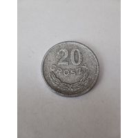 Польша 20 грошей 1976