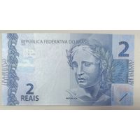 2 реала 2010 года - Бразилия - UNC