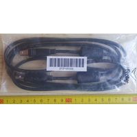 Оригинальный кабель принтера Epson 2131683 (с двойным ферритом), черный, б-у