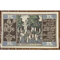 Нодгельд 75 пфеннигов 1921 год. Брауншвейг. Веймарская республика