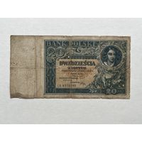 Польша 20 злотых 1931