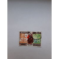 Марки Сенегал (Лауреат Нобелевской премии Мира1901 А. Дунант)