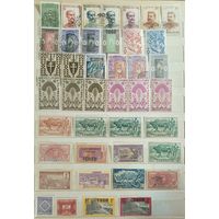 Французские колонии. Сборка марок