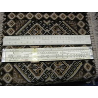 Линейки лётная навигационная НЛ-10м и километровка вместе.