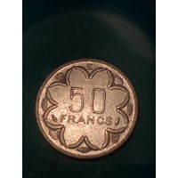 50 франков Камерун 1977 год.