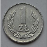 Польша, 1 злотый 1974 г.