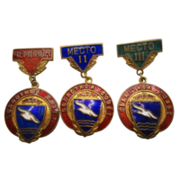 Призовые знаки ДСО Буревестник Областной совет