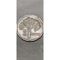 Сейшельы 5 рупе 1992
