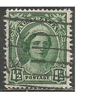 Австралия. Королева Елизавета. 1942г. Mi#164.