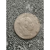 10 крейцеров Австрия 1869 г. Хорошая