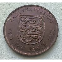 Джерси 2 Пенса, 1980  6-6-27