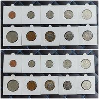 Распродажа !!! Зимбабве 10 монет (1, 5, 10, 20, 50 центов, 1, 2, 5, 10, 25 долларов) 1997-2003 гг. UNC