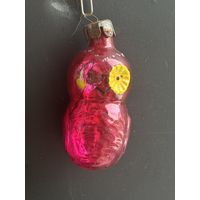 Ёлочная игрушка сова СССР