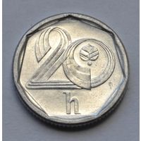 Чехия, 20 геллеров 1995 г.