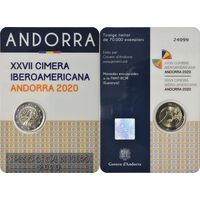 2 евро 2020 Андорра Иберо-Американский Саммит в Андорре BU
