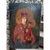 Икона 19век,  письмо на доске