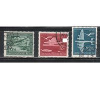 Германия-1944,(Мих.866-868) гаш.  , Авиация, Самолеты(полная серия)