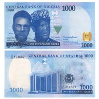 Нигерия 1000 найра 2024 год