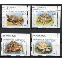 Киргизия 2010. Черепахи 4 марки (289)