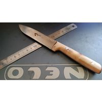 Продам нож из коллекции. .Клинок "быстрорез" Р6М5 ТВЁРДОСТЬ 65 Роквелл  ( мехпила производства СССР, С ЗАВОДСКОЙ ЗАКАЛКОЙ гост