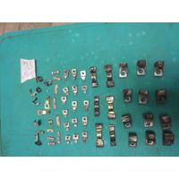 Сборный лот мощных контактов СССР,номер 810 ,67 контактов.